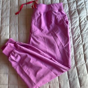 Figs Pink Scrub Joggers XXL- Like New